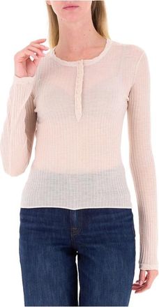 Patrizia Pepe Maglione Girocollo - - Tops - Donna - Beige - L
