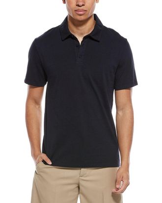 Vince Garment Dye Polo Shirt