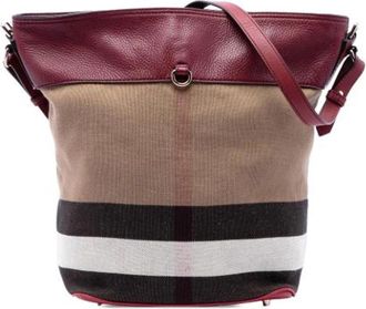 Burberry Pre-owned Ashby - Dames - Vintage Schoudertas - Bruin - ONE Size - Leer - Vintage
