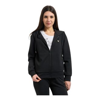 Guess Mujer, Sudaderas, Negro, Talla: M