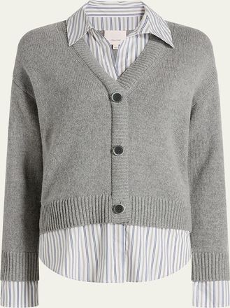 Cinq &agrave; Sept Megan Combo Pullover