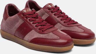 Tod's Sneakers Tabs in pelle e suede