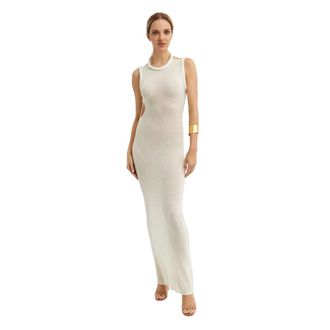 Aya Muse Aura Maxi Dress - Dresses - Mujer - Beige - L
