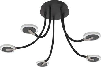 Steinhauer Steinhauer - Plaf&oacute;n - Turound - Negro - Metal - &Oslash; 92cm - Led