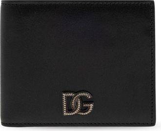Dolce & Gabbana Tempesta Calfskin Portemonnee - Heren - Portefeuilles - Zwart - ONE Size - Accessoires