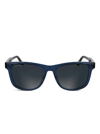 Lacoste square-frame sunglasses - Blue
