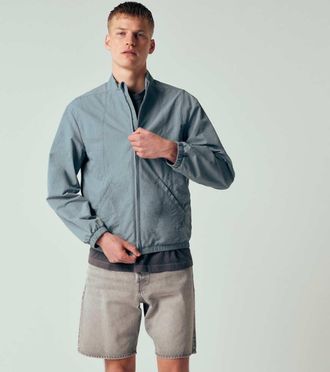 Asos Giacca sportiva in tessuto ripstop blu pallido