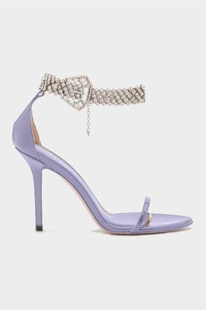 Gedebe Womens Chiara Ankle-Strap Leather Pump In Lillac