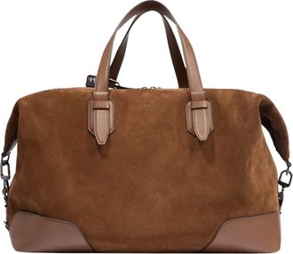 Lancel Charlie Zip Weekendtas - Dames - Tassen - Bruin - Maat: ONE Size Leer