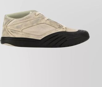 Givenchy leather mid-top sneakers