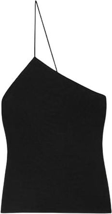 Gauge81 Black One Shoulder Top Size XS