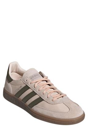 adidas Gender Inclusive Handball Spezial Sneaker in Wonder Quartz/Olive Strata at Nordstrom, Size 11.5 Womens