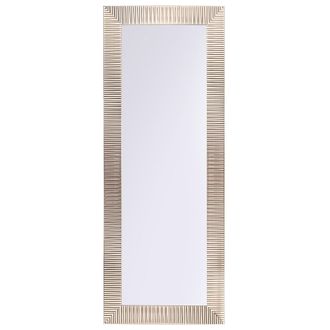 Beliani Beliani - Espejo De Pared Dorado 50 X 130 Cm Marco Moderno Para Sal&oacute;n Pasillo Draveil