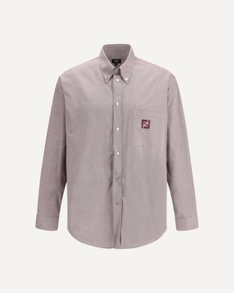 Fendi Camicia in cotone Oxford Man S