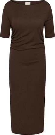 Kaffe Curve Donna, Abiti, Marrone, XL, new