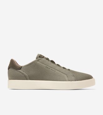 Cole Haan Mens GrandPr&oslash; Luxe Slip-On Stitchlite Sneakers - Green Size 10.5