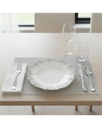 American Atelier Contessa Glitter Rim Charger Plate