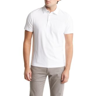 Robert Barakett Hickman Short Sleeve Polo Shirt in White at Nordstrom Rack, Size Xx-Large
