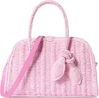 Jacquemus Le Petit Turismo Raphia - Dames - Handtassen - Roze - ONE Size - Leer - Tassen