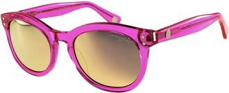 Ines De La Fressange Lola neonroze zonnebril - Dames - Zonnebrillen - Roze - ONE Size - Accessoires
