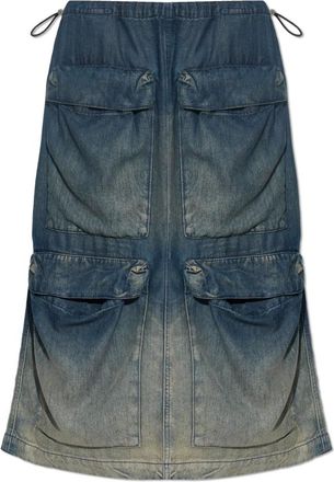 Diesel Mujer, Faldas, Azul, Talla: XS