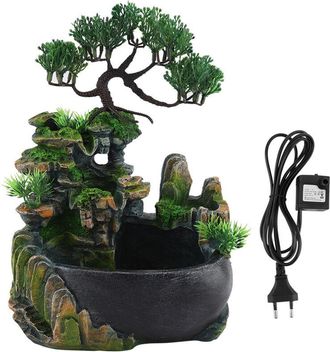 OEM Mini Fuente De Escritorio Con Cascada, Cascada Para Meditaci&oacute;n Zen, Enchufe Europeo 220v