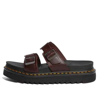 Dr. Martens Myles Brando Leather Sandals Brown 23523211