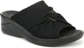 Life Stride Serenade Slide Sandal in Black at Nordstrom Rack, Size 7.5