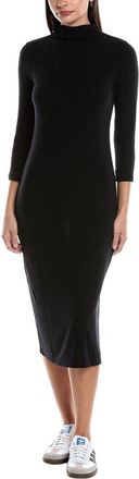 Michael Stars Justine Mock Neck Midi Dress