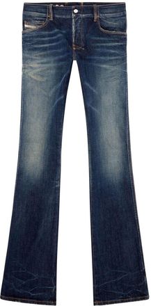 Diesel D-Backler low-rise jeans - men - Cotton/Elastane - 31/30 - Blue