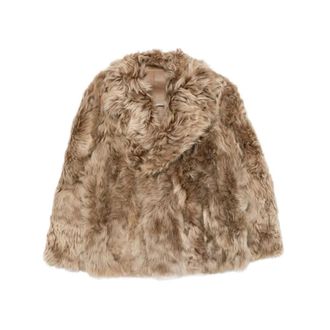 Yves Salomon Dames, Jassen, Beige, Maat: 2XS