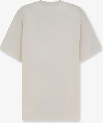 adidas Mens T-Shirt Y-3 Cotton White T-Shirts And Polos