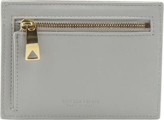 Bottega Veneta Wallets & Cardholders, female, Gray, Size: ONE SIZE Card Holder with Coin Purse