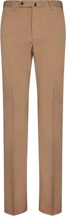 Incotex Batavia Biscuit Broek - Heren - Chinos - Beige - M - Katoen - Broeken
