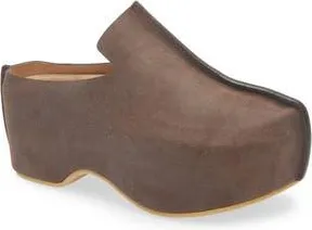 J.W.Anderson Platform Clog in Deep Walnut 631 at Nordstrom Rack, Size 6Us / 36Eu