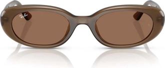 Ray-Ban Dames, Accessoires, Bruin, Maat: 53 MM