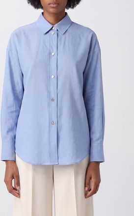 Max Mara S Max Mara Camicia slim fit in cotone a maniche lunghe