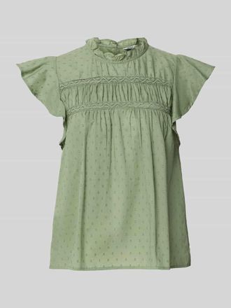 Only Regular Fit Blusentop aus reiner Baumwolle Modell KATTI in Schilf, Gr&ouml;&szlig;e L