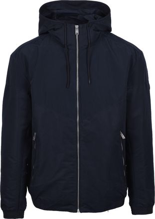HUGO BOSS Mens H-CIRENO4 JACKETS DARK BLUE - Navy Cotton - Size X-Large