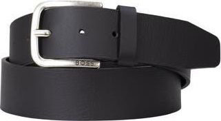 BOSS Janni Leather Belt in Blk at Nordstrom Rack, Size 32