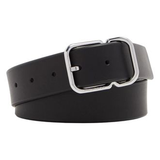 Piquadro Accessoires, Heren, Zwart, ONE Size, Leer, Leren Riem