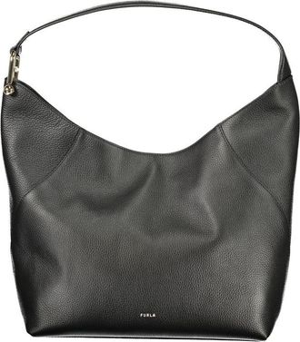 Furla Nero Pelle Women Shoulder Womens Bag