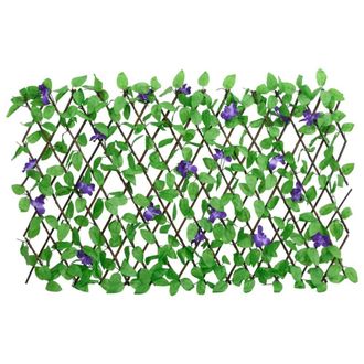 Berkfield Home Realistic Berkfield&not;Artificial Ivy Trellis Expandable 5 pcs Gree in Green