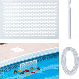 OEM Kit De Protecci&oacute;n Para Skimmer De Piscina, Red Recogedora De Hojas, Sistema De Red De Resorte Protectora, Protecci&oacute;n Contra Hojas Y Residuos, Prevenci