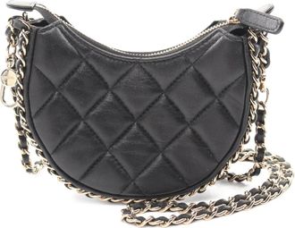 Chanel Borsa a spalla piccola anni 2021 - Nero