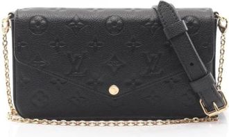 Louis Vuitton Pre-owned Cross Body Bags, female, Black, Size: ONE SIZE Pre-owned Vintage Canvas Cross Body Bag