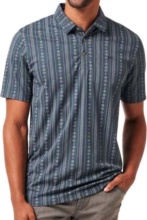 Travis Mathew Local Treasure Polo In Mood Indigo/vintage Indigo