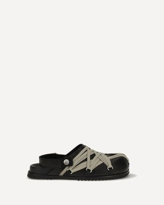 Rick Owens Mules Megalace in pelle Woman 39