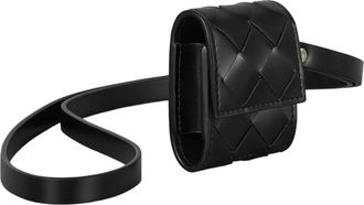 Bottega Veneta Quilted Leather Card Case - Black