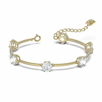 Swarovski Armband - Dames - Accessoires - Geel - Maat: ONE Size